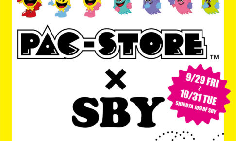 パックマン「PAC-STORE」 x SBY 渋谷109にて10/31までコラボ開催中!!