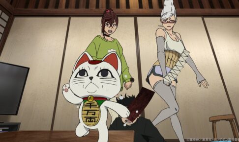 ダンダダン 第5話 謎の“招き猫”が逃げ惑う先行カット解禁!