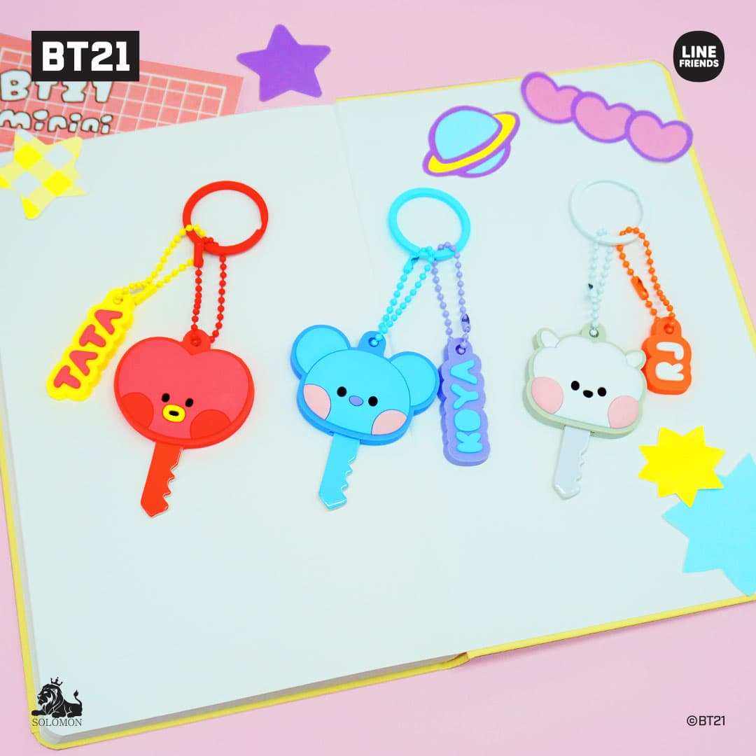 BT21公式グッズ キーカバー 7種類セット