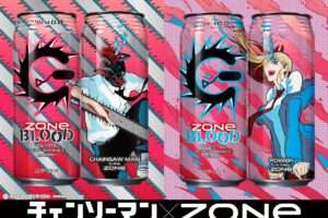 チェンソーマン × ZONe (ゾーン) 10月4日よりコンビニなどで全国発売!