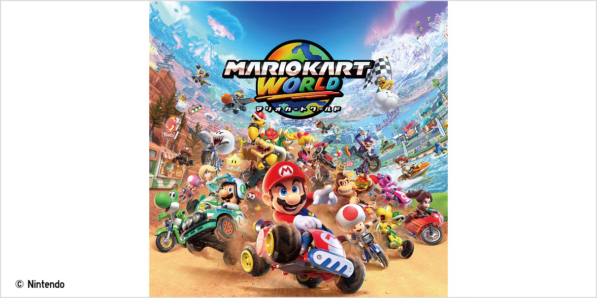 マリオカート ワールド コラボUT 8月10日よりユニクロにて発売!