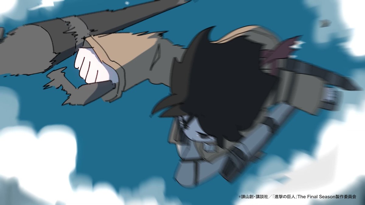 進撃の巨人 ミカサが雷槍を放つカウントダウン動画第5弾登場!