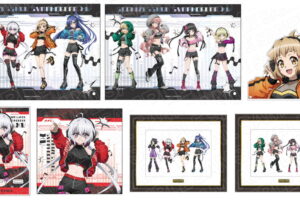 シンフォギアXV「DJ」テーマの描き下ろしグッズ 11月一般発売!