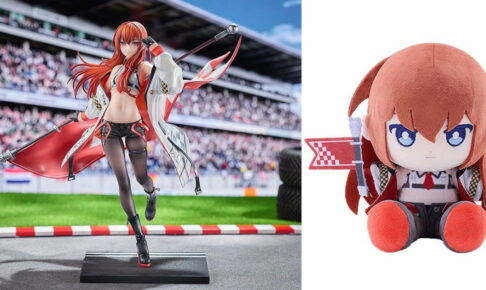 シュタゲ 紅莉栖のレーシングフィギュア発売!ぬいぐるみセットも!