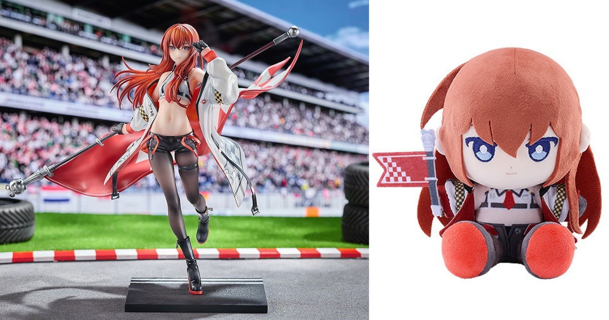 Steins;Gate: Kurisu’s Racing Figure Now on Sale! Plus a Plush Set!