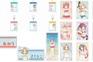 ゆるゆり 水着姿のごらく部&生徒会を描いた新作グッズ 12月発売!