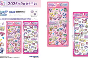 おジャ魔女どれみにょん うるちゅる×ぷっくり新作シール 9月発売!