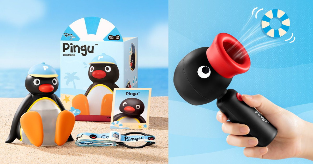 ピングー ハンディファンなど夏にぴったりの新作グッズ 6月発売!