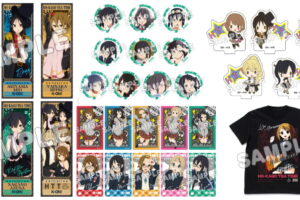 けいおん! CUTE & COOLがテーマ! メンバー5人のグッズ 5月再販