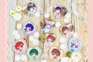 すたぽら ハート型缶バッジ Part.2 ファミリーマートにて2月19日発売!