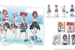 足立レイ×重音テト×TOKYO6「プール開き」グッズ 10月一般発売!