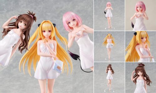 To LOVEる モモ・ヤミ・美柑の原画展イラストがフィギュア化! 12月発売!