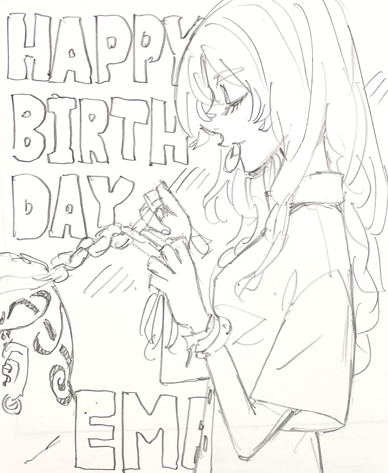 東卍 佐野エマ の誕生日を記念して愛情溢れる描き下ろしイラスト登場