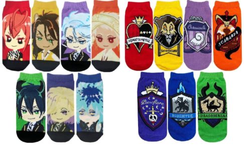 ツイステ エンブレム & フェイス柄 靴下(ソックス) 予約受付中!