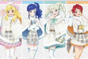 アイカツ! TSUTAYA先行 ホワイトポンチョ 描き下ろしグッズ 3月一般発売