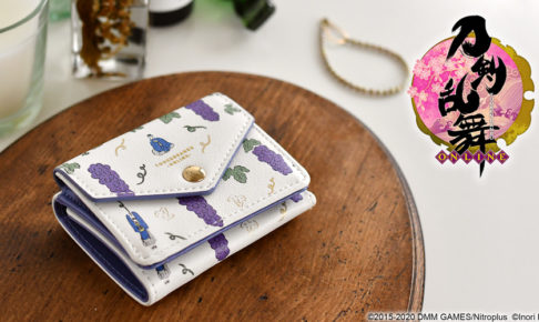 刀剣乱舞 鬼頭祈さん描き下ろしのミニウォレット 6.4より受注開始!