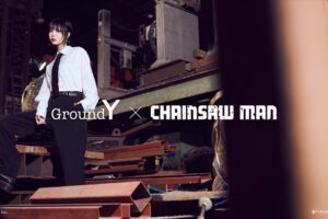 チェンソーマン × Ground Y 11月30日より新宿でコラボ商品先行発売!