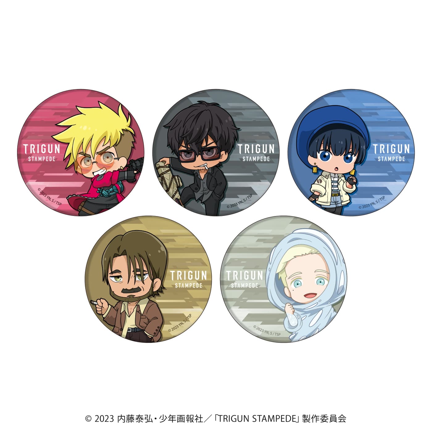 TRIGUN STAMPEDE ヴァッシュやナイブズのミニキャラグッズ 5月発売!