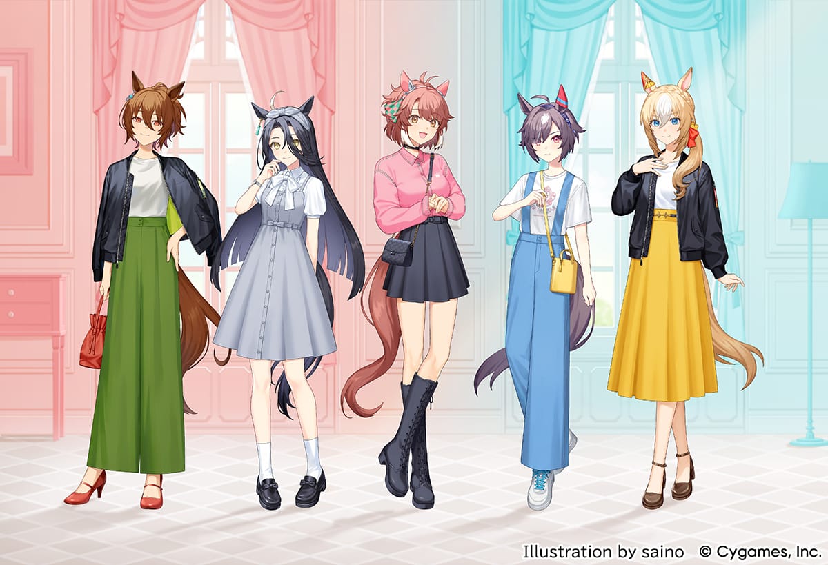 ウマ娘 × ZOZOTOWN 4月24日よりコラボ! 描き下ろし解禁!