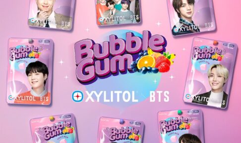 BTS × ロッテガム 第5弾「バブルガム (フルーツミックス)」4月5日発売!