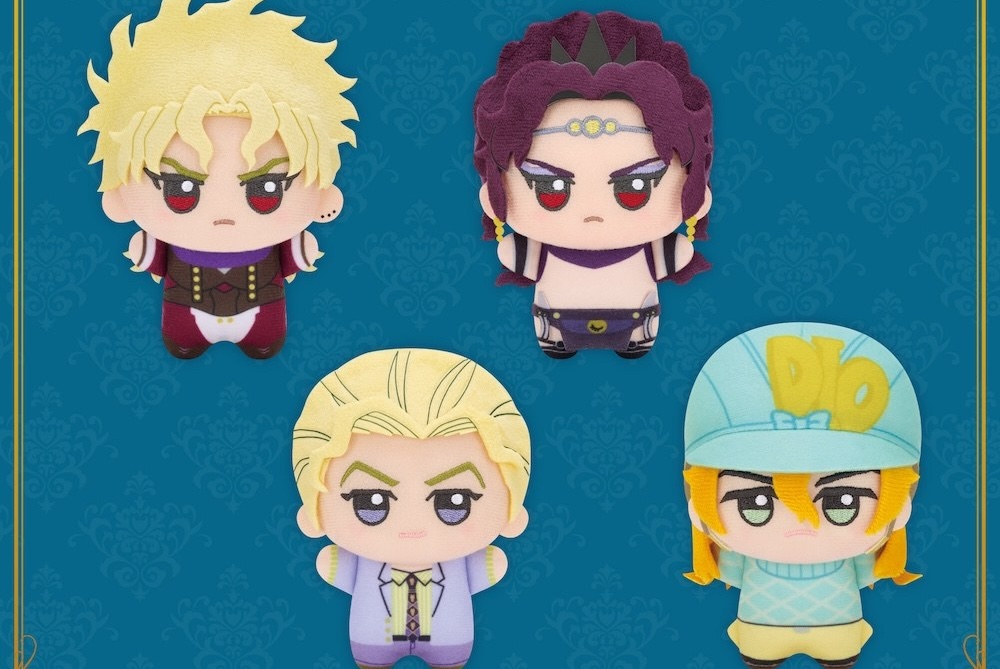ジョジョの奇妙な冒険 ちびぐるみ&てちぬい 11月より順次登場!