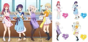 カノジョも彼女 エプロン姿の描き下ろし抱き枕カバーなど 10月中発売!