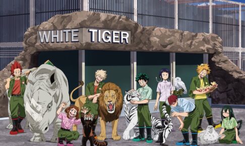 僕のヒーローアカデミア × 東武動物公園 描き下ろしビジュアル解禁!