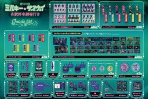 銀河特急 ミルキー☆サブウェイ 2月6日発売の劇場グッズ情報解禁!