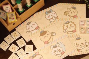 ちいかわ × 郵便局 4月20日より切手や日付印が登場!