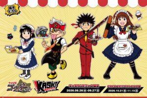 "Liar! Goku-o-kun" × "Kashi Battle" Cafe Opens August 26!