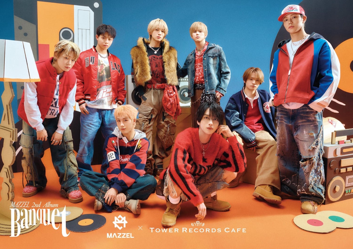 MAZZEL (マーゼル) × タワレコカフェ4店舗 4月8日よりコラボ!