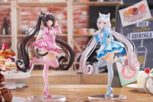 ネコぱら セカイコネクト 冬服ver.ショコラ&バニラがフィギュア化