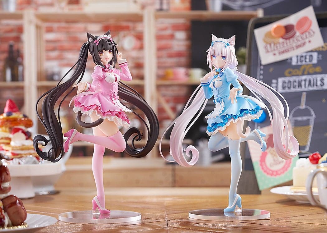 ネコぱら セカイコネクト 冬服ver.ショコラ&バニラがフィギュア化