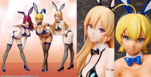 食戟のソーマ 薙切えりな &amp; 小林竜胆 ビキニバニー姿のフィギュア 発売!