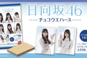 日向坂46 プラカード付き チョコウエハース 7月26日より発売!