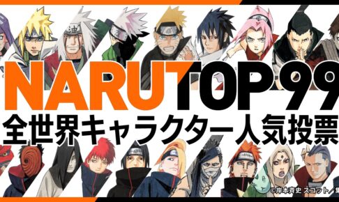 NARUTO -ナルト- 全世界キャラクター人気投票 ランキング速報発表!