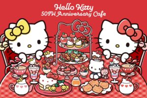 ハローキティ50周年カフェ in BOX Cafe 3店舗 9月13日より順次開催!