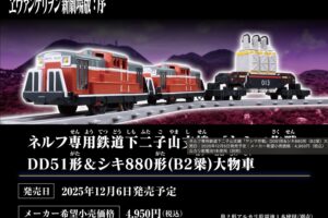 エヴァンゲリオン × プラレール ヤシマ作戦登場車両など 12月6日発売!
