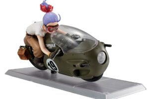 ドラゴンボールZ バイクに乗るブルマを再現! 限定復刻フィギュア 1月発売