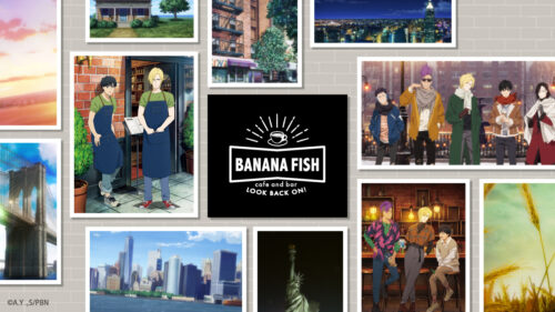 BANANA FISH カフェ&#038;バー in 東京・大阪 11月25日よりコラボ第5弾開催!