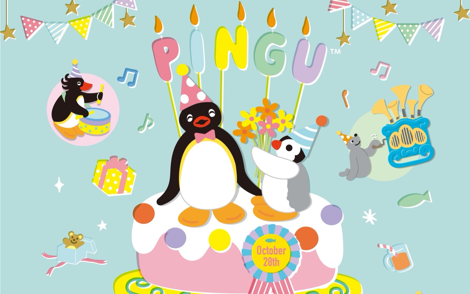 ピングー バースデー POP UP in 東京・大阪 10月23日より開催!