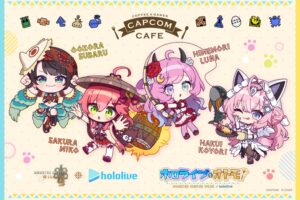 モンハンワイルズ × ホロライブ カフェ第2弾 4月10日より開催!