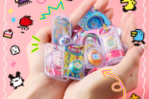 たまごっち ミニチュアチャーム付きボーロ 3月9日より順次発売!