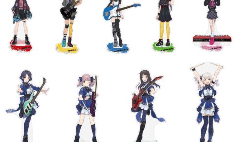 【新品未開封】ガルクラ　ヴィレヴァン　コラボ　トゲトゲ　アクリルスタンド10個 ガールズバンドクライ ヴィレヴァン コラボ トゲトゲ アクスタ