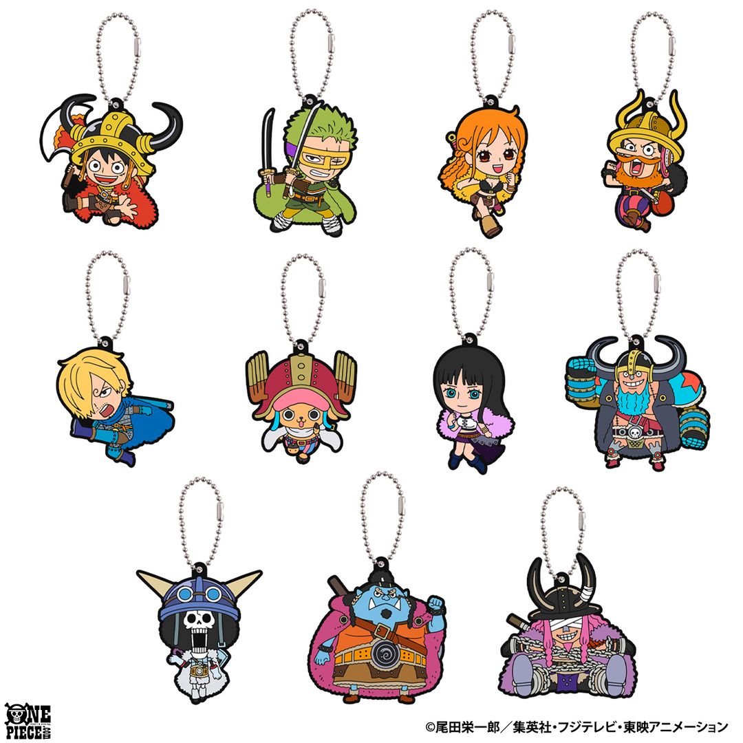 ONE PIECE カプセルラバーマスコット エルバフ編 5月より登場!