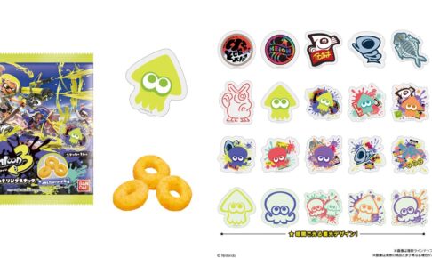 スプラトゥーン3 ステッカー付きリングスナック 好評につき6月中再販!