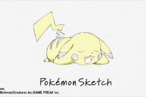 ポケモン × ユニクロ 3月下旬よりスケッチ風デザインアイテム登場!