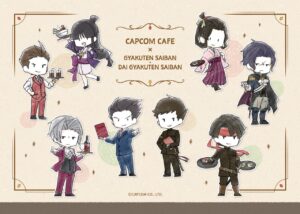 逆転裁判 × カプコンカフェ埼玉/大阪 コラボメニューや特典情報解禁!