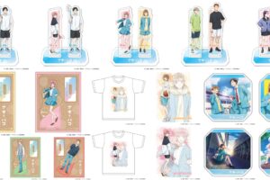 アオのハコ 千夏・雛・菖蒲らの公式ビジュアルを使用した新作グッズ登場