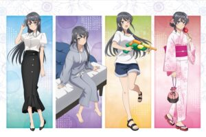 青春ブタ野郎 桜島麻衣の夏休み Ver.グッズ 7月発売! 浴衣や水鉄砲姿も